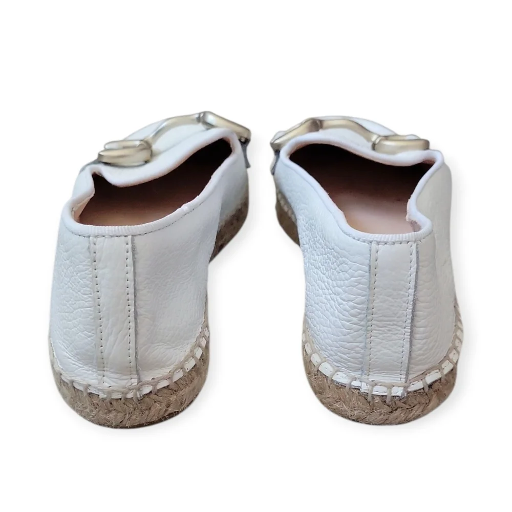 Ateliers Paris Espadrille White /‎ Silver
